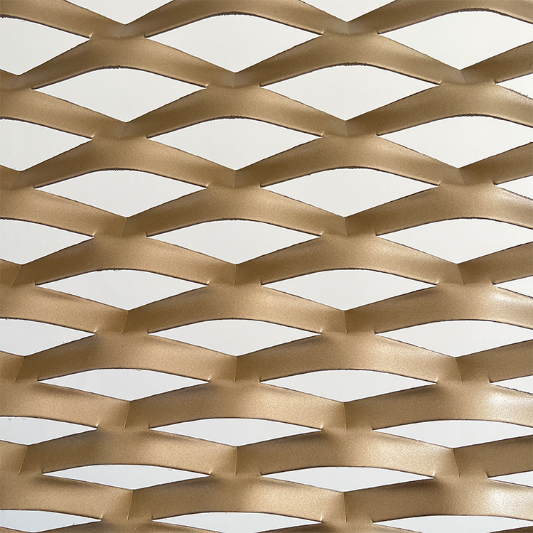 Expanded metal mesh